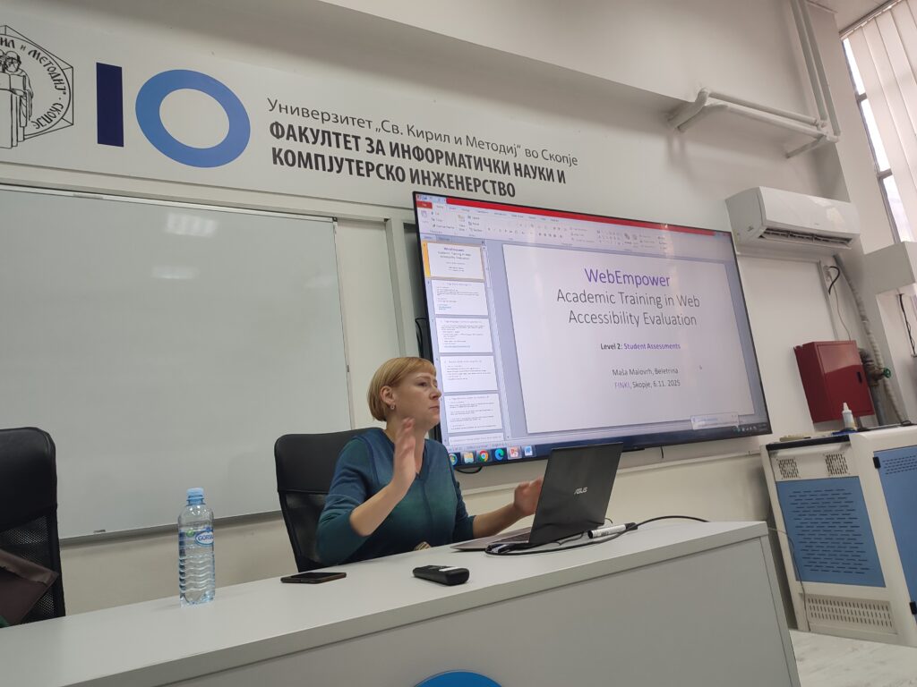 WebEmpower: Академска обука за евалуација на веб-пристапноста